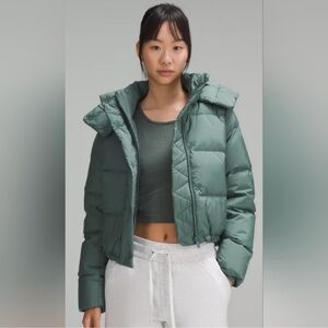 lululemon athletica Green Puffer Jacket